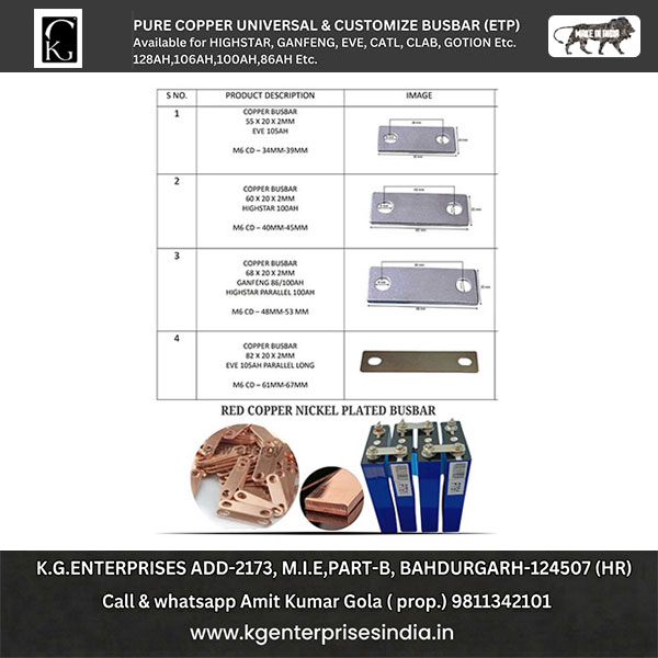 Pure Copper Universal & Customize Busbar (Etp)